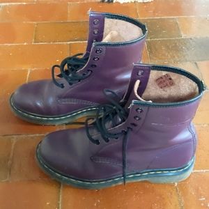 Muted Purple Dr. Martens